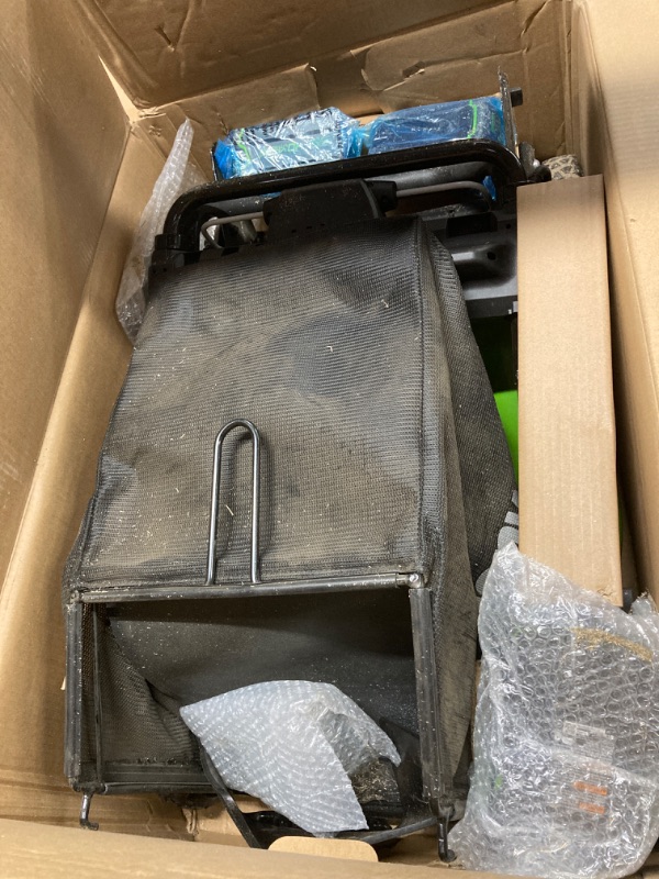 Photo 1 of Greenworks 40V 21" Brushless Cordless (Smart Pace / Self-Propelled) Lawn Mower (75+ Compatible Tools), (2) 4.0Ah Batteries and Charger Included