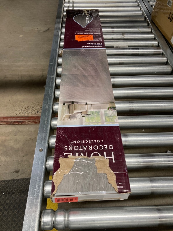 Photo 1 of Athabasca Glacier Gray 12 MIL x 7 in. W x 42 in. L Click Lock Waterproof Luxury Vinyl Plank Flooring (20.79 sq.ft./Case)
