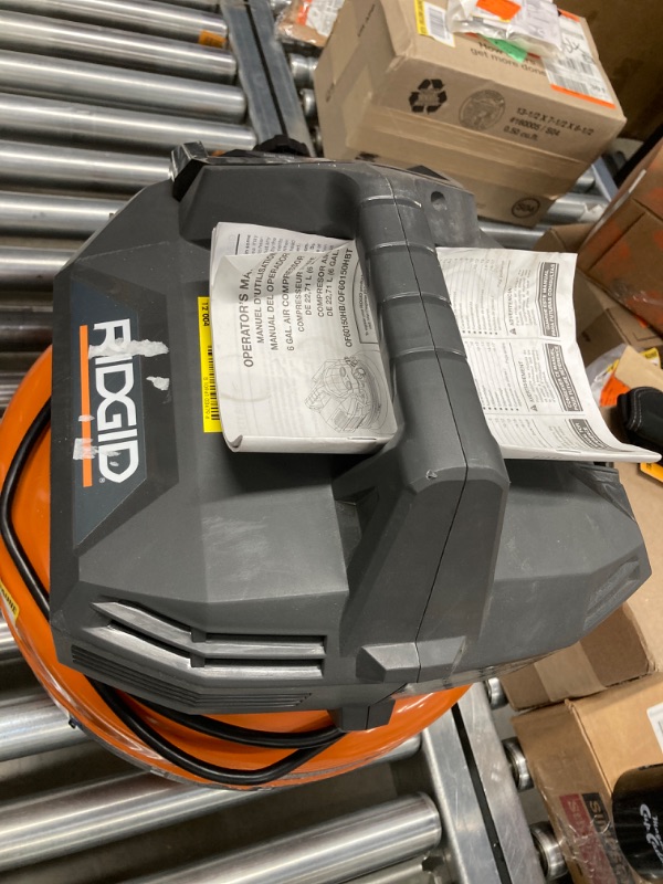Photo 1 of 
RDGD 6 gal. 150 PSI Portable Electric Pancake Air Compressor