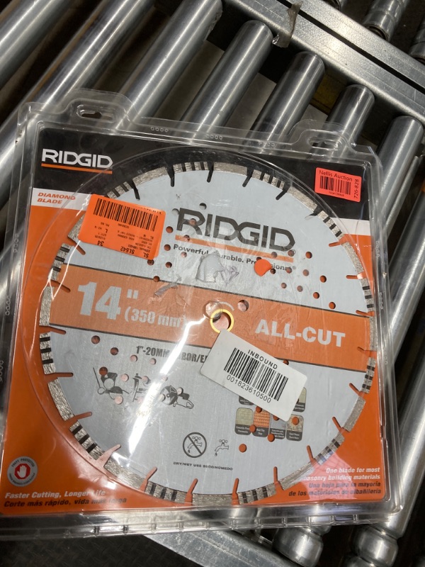 Photo 2 of 14 in. All-Cut Segmented Rim Diamond Saw Blade