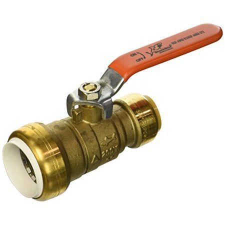 Photo 1 of 1 in. Push-to-Connect PVC IPS X 3/4 in. CTS Brass Ball Valve
