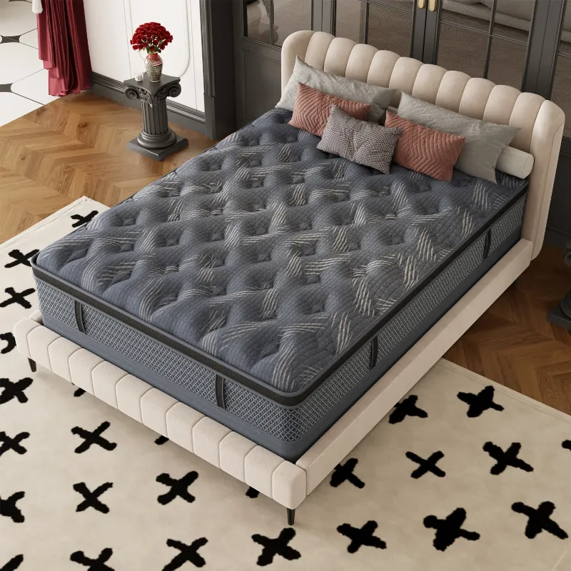 Photo 1 of Behost 10" CertiPUR-US Certified Memory Foam Pocket Spring Mattress,Hybrid Innerspring Mattress,Twin Mattress in a Box
