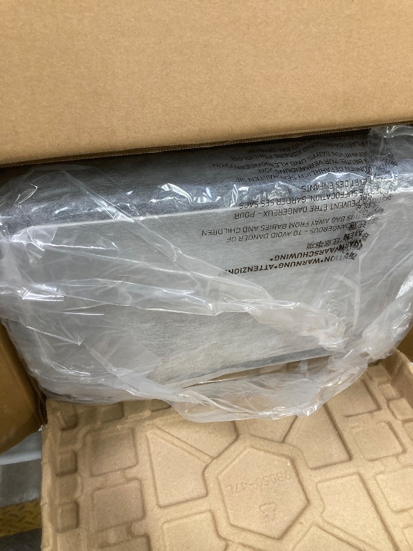Photo 1 of ***HAS LARGE DENT ON SIDE AND BACK/PLASTIC CRACKED ON BITTOM***KOHLER 20940-BST 13 Gallon Kitchen Step Trash Can with Foot Pedal, Soft Close Lid, Black Stainless Steel