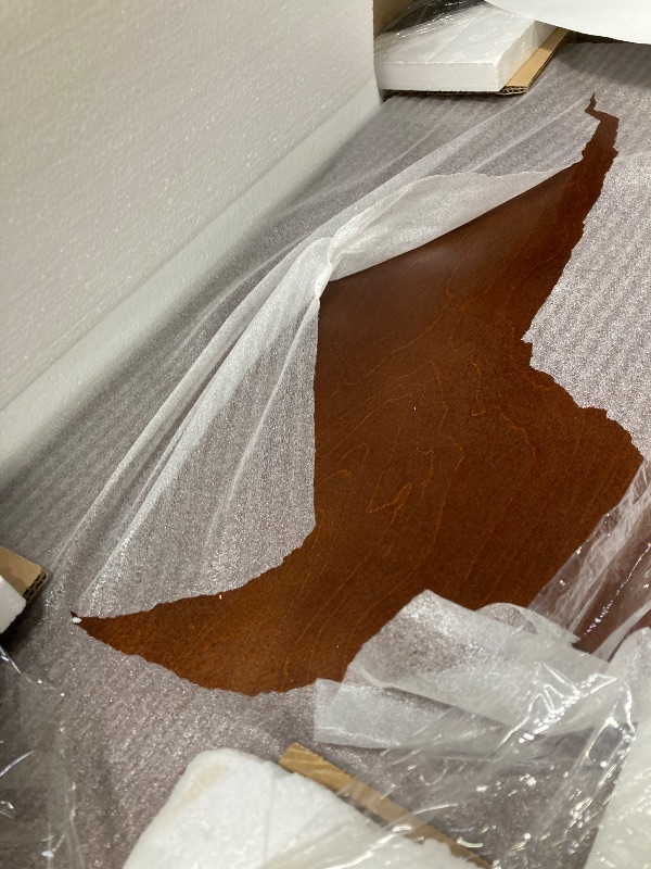 Photo 1 of Tribesigns Solid Wood End Table, Fully Assembled Narrow Side Table with Drawers, Pre-Assembled Nightstand Slim Bedside Table for Small Spaces, Living Room, Bedroom, Brown