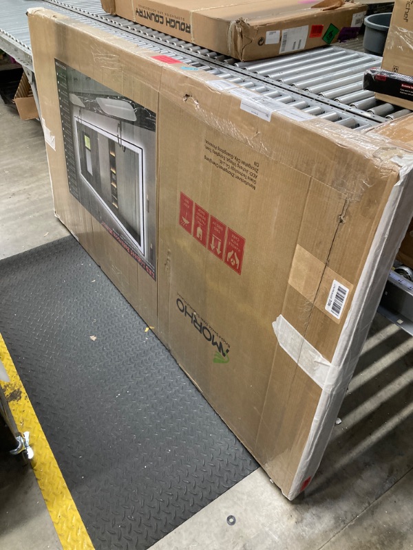 Photo 1 of Amorho 72"x 36" LED Bathroom Mirror with Black Frame, Front Light and Backlit(Controlled Separately), Stepless Dimmable, Anti-Fog, Shatter-Proof, 3 Colors, Memory