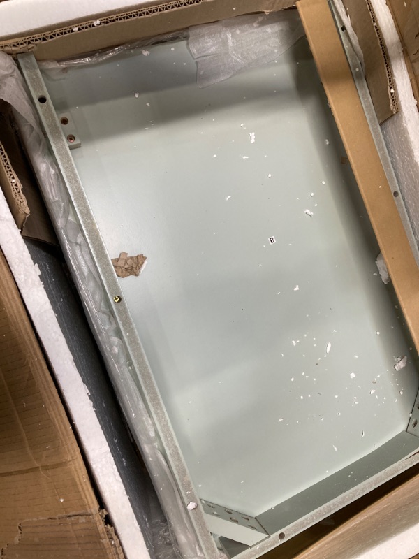 Photo 1 of CosmoLiving by Cosmopolitan Westerleigh Lift-Top Computer Desk, Pale Green ***missing legs***