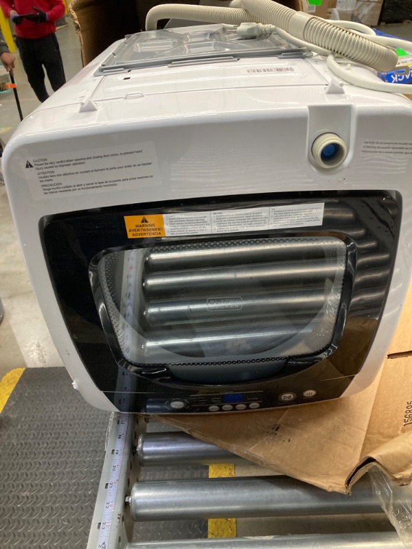 Photo 10 of 0.9 Cu. Ft. Portable Washing Machine, Compact Washing Machine with 6 Wash Cycles, Portable Clothes Washer Featuring 3 Water Levels   ***(OPEN BOX, BOX RIPPED/TORN, SOME GENTLE SCUFFS/SCRATCHES ON LID TOP )***