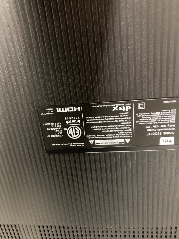 Photo 1 of TCL 55-Inch Class S5 UHD 4K LED Smart TV with Fire TV (55S551F, 2024 Model), Dolby Vision, HDR PRO+, Dolby Atmos, Alexa Built-in with Voice Remote, Apple AirPlay 2 Compatibility, Streaming Television
