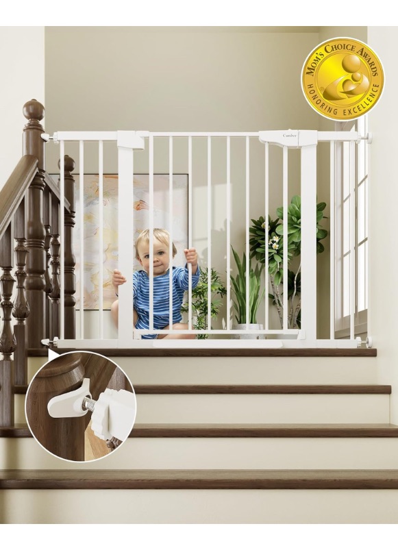 Photo 1 of Baby Gate for Stairs, Toddler Safety