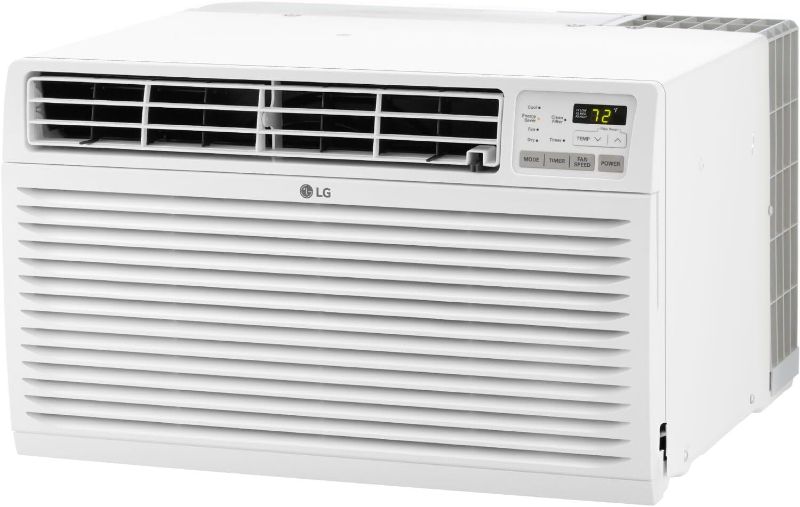 Photo 5 of ***PARTS ONLY***LG 11,800 BTU Through the Wall Air Conditioner, 115V, Cools up to 530 Sq. Ft. for Bedroom, Living Room, Apartment, with Remote, 3 Cool & Fan Speeds, Universal design fits most sleeves, White