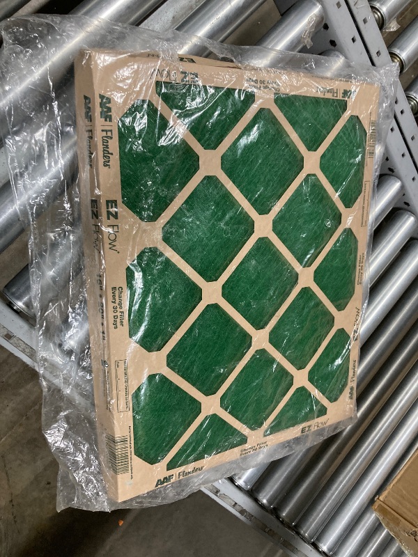 Photo 1 of Flanders AIR Filter 16X20X1 AAF Flanders (4 Filters), 16" x 20" x 1" Nested Glass MERV 1 Air Filter