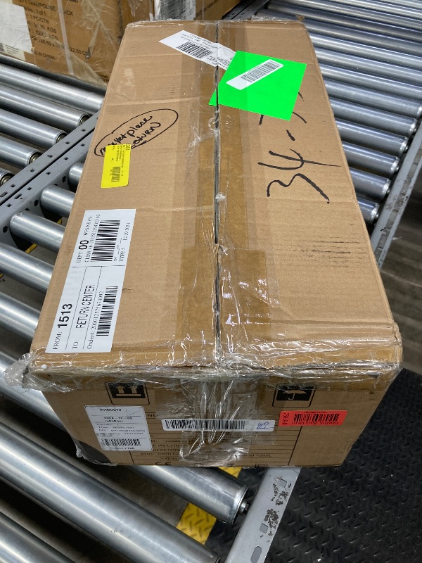 Photo 4 of BLITZWIL Ceiling Fans with Lights and Remote & App Control, 36" Modern Ceiling Fan with 5 Dual-sided Blades, 6-Speeds Noiseless Reversible DC Motor for Farmhouse Bedroom Indoor, White