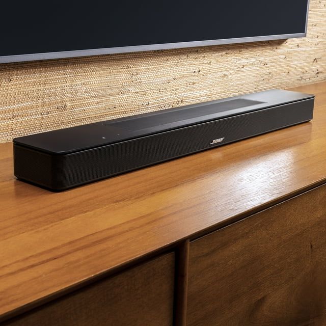 Photo 2 of Bose Smart Soundbar 550 with Dolby Atmos, Sound Bar Speaker for TV, Black