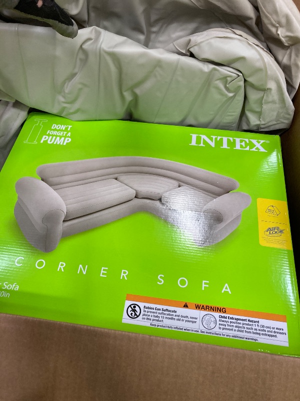 Photo 1 of ****LEAKS****Intex Inflatable Corner Couch