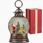 Photo 1 of ******NOT exactly the same***
Christmas Snow Globes, Lighted Christmas Decorations Musical Snow Globes Lantern, Santa Christmas Decoration Indoor Home Décor & Gift, 6H Timer, USB/Battery Operated,