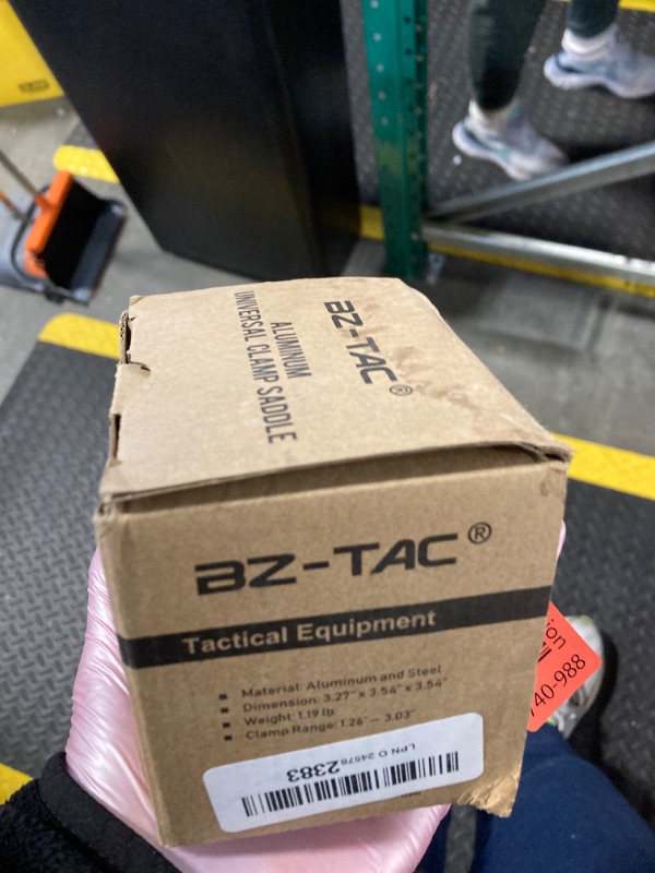 Photo 1 of Universal  Rifle Clamp Shooting Tripod Rest with Arca-Swiss Rail 1/4" 3/8" Screw Holes, Aluminum Dual Jaw Closure Clamp Shooting Stick Mount Platform for Hunting Shooting Target Practice