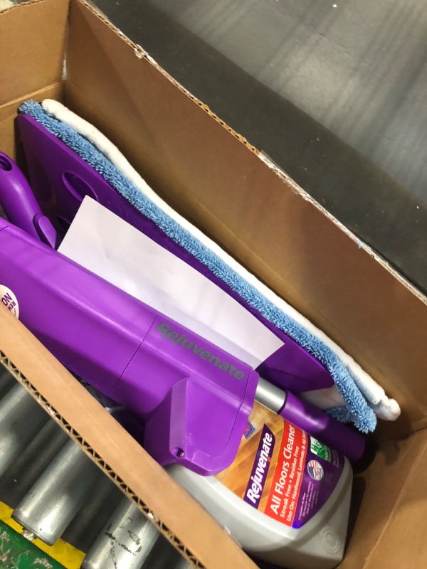 Photo 1 of Rejuvenate Click N Clean Multi-Surface Spray Mop All-in-One Kit Cleans and Revitalizes Floors, 1 Count