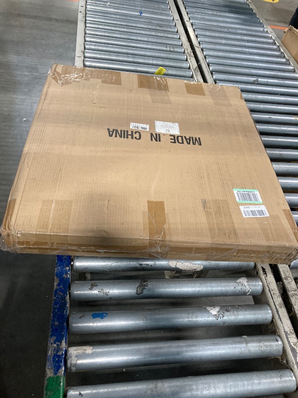 Photo 1 of Coffee Tables for Living Room, Small Round Coffee Table with Storage, Mid Century Modern Solid Wood Coffee Table, Rustic Wooden Circle Center Table Living Room Furniture, Brown Tea Table