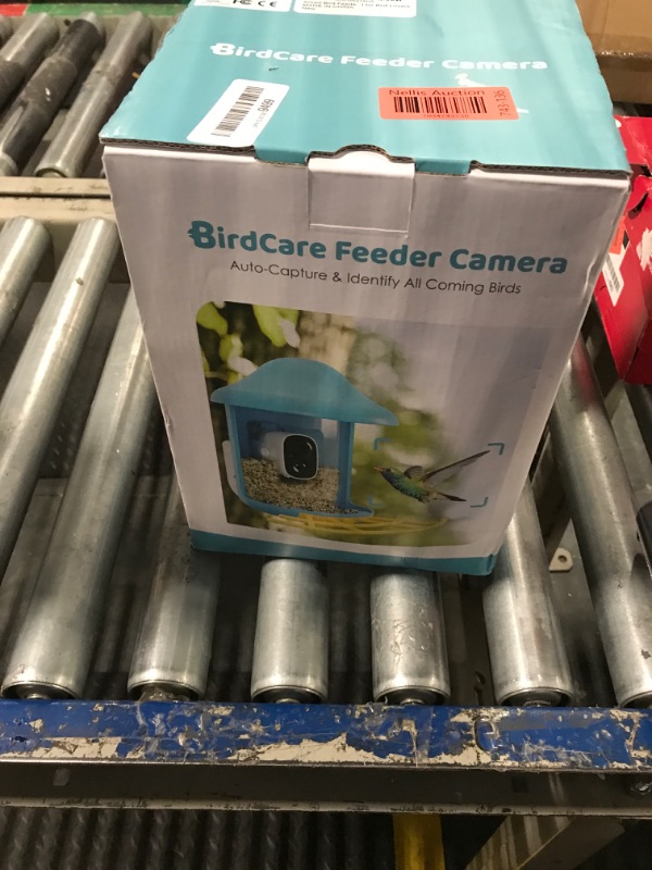 Photo 1 of Howiray Smart Bird Feeder with Camera, Wild Bird Watching Camera with AI Identify-Auto Capture Bird Videos & Motion Detection | Bird Feeder Camera with Solar Power-Gift for Bird Lover Watching Birds