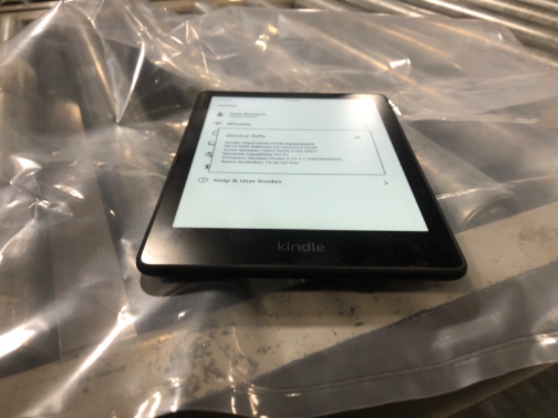 Photo 3 of ***LOCKED*** ****LOOSE, NO CHARGER, NO BOX**** Amazon Kindle Paperwhite (16 GB) – Now with a larger display, adjustable warm light, increased battery life, and faster page turns – Black