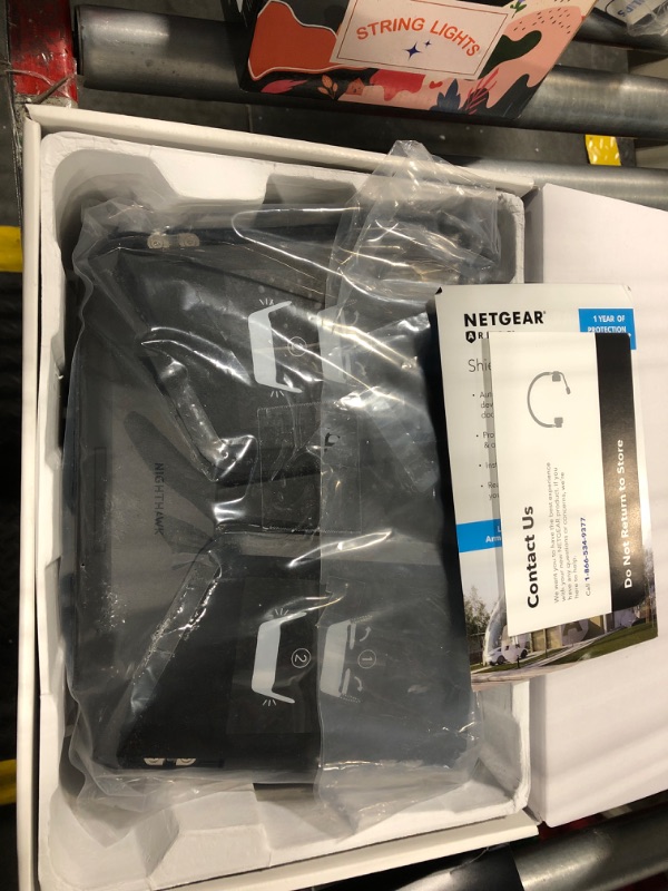 Photo 3 of NETGEAR Nighthawk 8-Stream WiFi 6 Router (RAX70) - AX6600 Tri-band Wireless Speed (up to 6.6 Gbps) - Coverage up to 2 Serial 100-26489-01R3