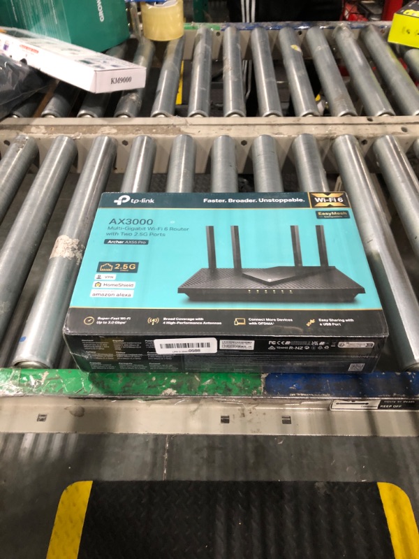 Photo 1 of TP-Link Archer AX55 Pro AX3000 Wireless Dual-Band Multi-Gig Router