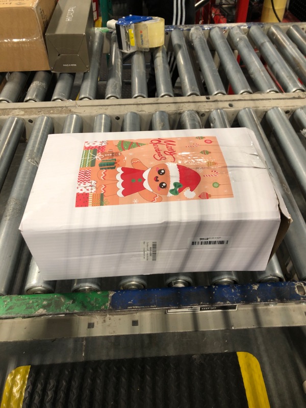 Photo 1 of OurWarm 8FT Christmas Inflatables Gingerbread Christmas Decorations Outside, Christmas Inflatable Outdoor Decoration Gingerbread Man with 7 LED, Christmas Blow Ups Outdoor Indoor Lawn Yard Decorations