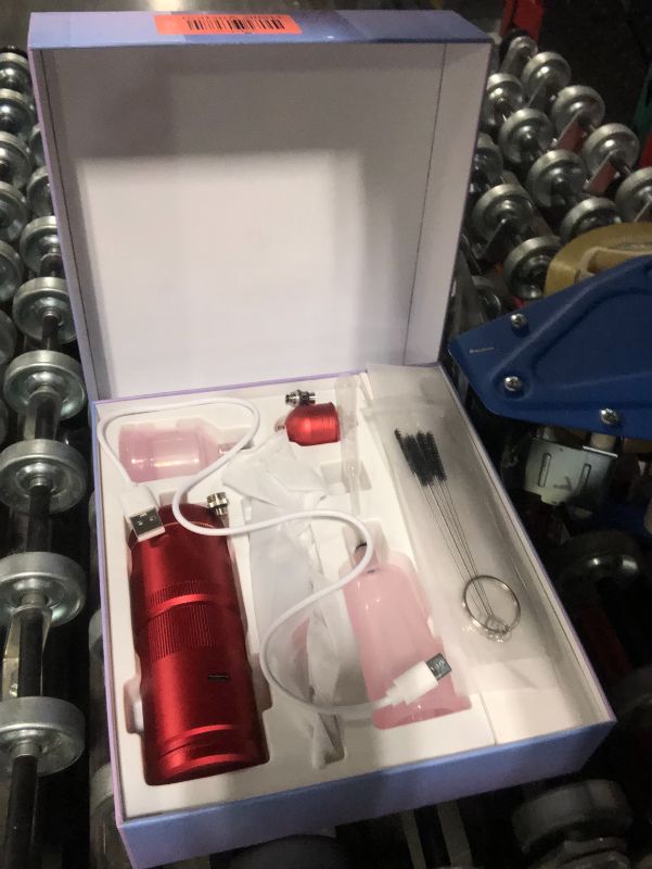 Photo 3 of ***USED***Rexley Airbrush Kit - Auto Handheld Airbush Gun Rechargeable Airbrush Compressor Nail Airbrush Machine - Airbrush Set Portable Wireless Air Brush for Nail Art Barber Makeup Model Painting Cake Decor…