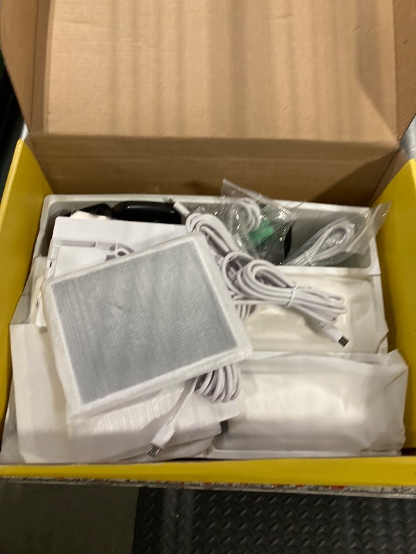 Photo 1 of Rraycom 4 Pack Security Cameras Wireless Outdoor Solar Powered with AI Detection, 2K Color Night Vision Security Camera with 2 Way Audio, Alexa, No Monthly Fee, Spotlight & Siren, IP65 Waterproof