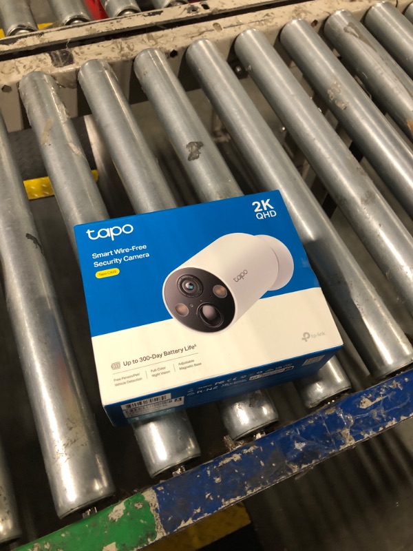 Photo 2 of ***USED***TP-Link ???? MagCam, 2024 PCMag Editors’ Choice & Wirecutter Recommended Outdoor Security Camera, 2K, Battery, Magnetic Mount Wireless Camera, 150° FOV, SD/Cloud Storage, Person/Vehicle Detection