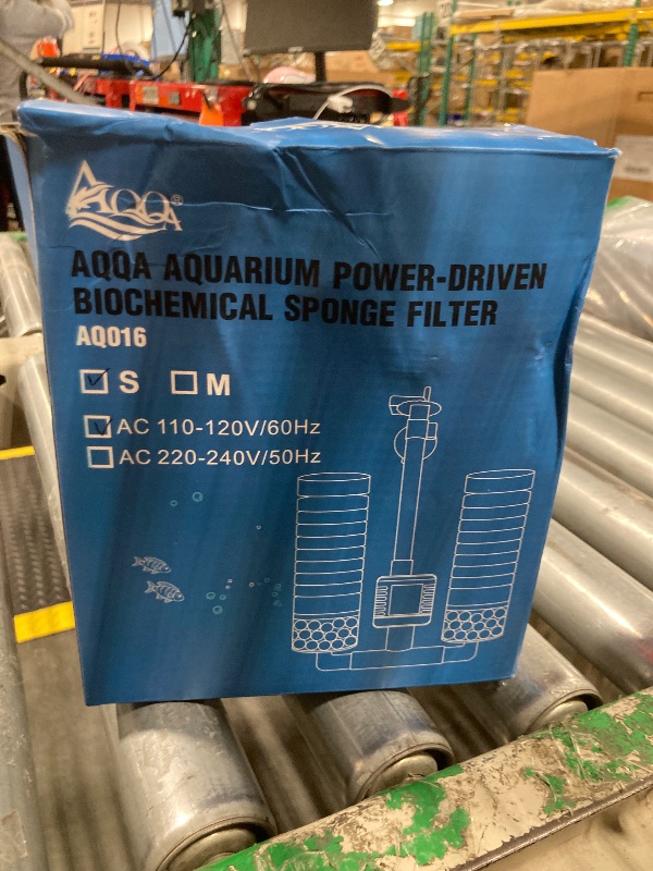 Photo 1 of AQQA Aquarium Electric Power Sponge Filter