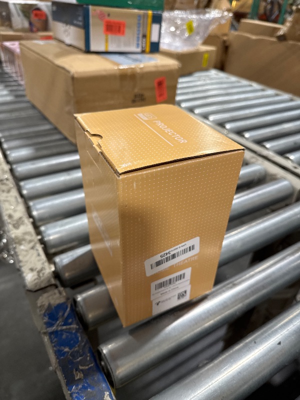 Photo 1 of Mini Portable Projector 4K 1080P Full HD Support Android 11 & Netflix - WiFi 6, BT 5.0, 180° Rotation, Small Home Theater Projector with Auto Keystone Correction