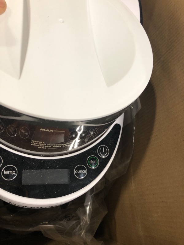 Photo 1 of New and Improved Baby Brezza Formula Pro Advanced Formula Dispenser Machine - Automatically Mix a Warm Formula Bottle Instantly - Easily Make Bottle with Automatic Powder Blending