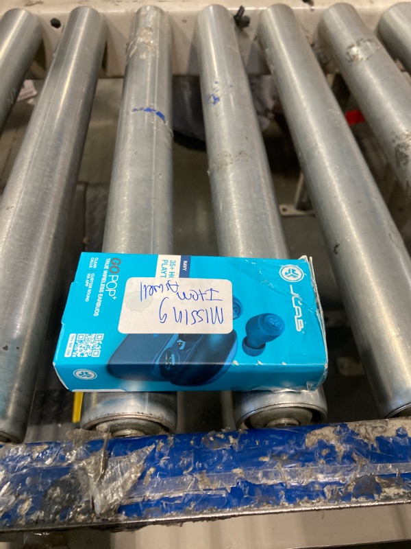 Photo 1 of JLab Go Air Pop True Wireless Bluetooth Earbuds & Charging Case - Navy Blue, Dual Connect, IPX4 Sweat Resistance, Bluetooth 5 Connection, 3 EQ Sound Settings Signature, Balanced, Bass Boost