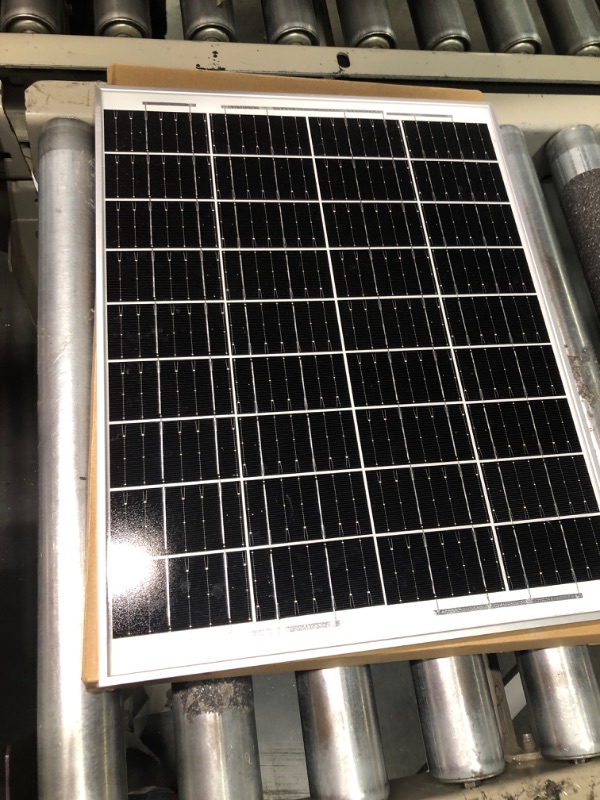 Photo 1 of SOLPERK Solar Panel Kit 50W 24V, Intelligent Waterproof 10A PWM Controller, Home Outdoor Solar Battery Charger for RV Car Boat Marine Tractor Camping, 24 Volt Batteries Solar Panel Charger