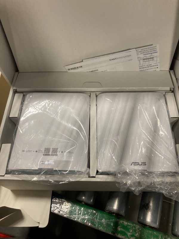 Photo 2 of ***USED***ASUS ZenWiFi BT10 Tri-Band WiFi 7 Mesh, 18 Gbps, 6000 sq.ft (2pk), Dual 10G Ports, Security and Parental Controls Included, Smart Home Master SSIDs, 4G & 5G Mobile Tethering