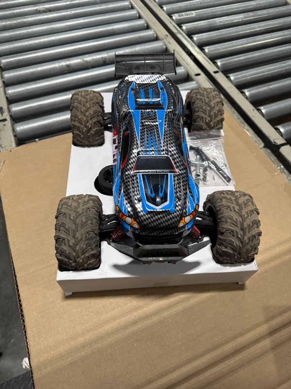 Photo 1 of ITEFDTUTNE Brushless RC Buggy 1/10 4X4 RTR All Terrains RC Truck, High Speed 4WD Remote Control Off-Road RC Drift Car, Electric Car Gift for Adults Boys, 2pcs 2200 mah Batteries *** VERY USED AND DIRTY ***