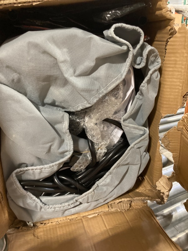 Photo 1 of ALEKO Inflatable Hot Tub Spa | Personal High Powered Jetted Bubble | 145 Gallon | Black and White