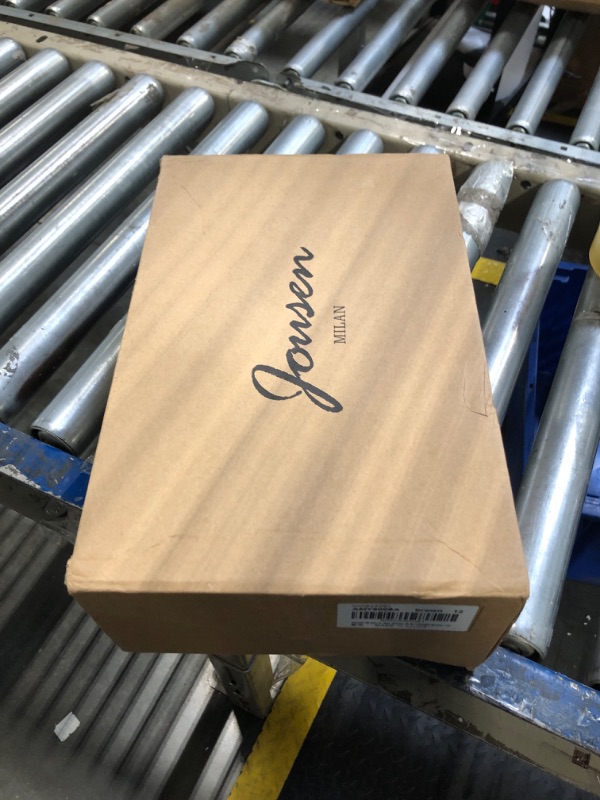 Photo 1 of Jousen Mens Casual Shoes Simple Comfortable Casual Dress Shoes for Men (AMY9008A Brown 12)