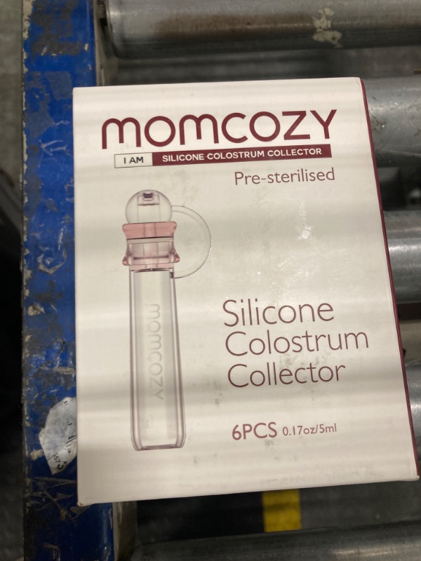 Photo 2 of (***1 PIECE ONLY***) Momcozy Colostrum Collector Reusable Breast Milk Collector with Storage Case and Cotton Wipe, Portable Colostrum Container BPA Free, Multi-Use Collector 5ml-1pcs