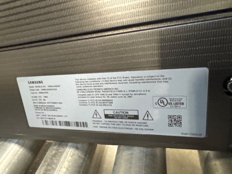 Photo 1 of SAMSUNG 50-Inch Class QLED 4K LS03D The Frame Series Quantum HDR Smart TV w/Dolby Atmos, Art Mode, Anti-Reflection, Customizable Frame, Slim Fit Wall Mount with Alexa Built-in (QN50LS03D, 2024 Model)