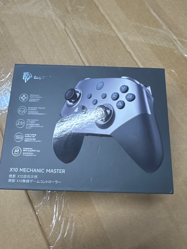Photo 1 of EasySMX X10 PC Controller for Black Myth: Wukong - Enhanced Wireless Bluetooth Controller with a Swappable Faceplate/Hall Joysticks and Triggers for PC/Switch/Steam/Android TV/Android and iOS Mobile