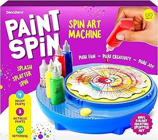 Photo 1 of Paint Spin Art Machine Kit for Kids - Arts & Crafts for Boys & Girls Ages - Easter Art Craft Set Gifts for 6-9 Year Old Boy, Girl- Cool Painting Spinner Toys Kits Sets - Birthday Gift Ideas 6 7 8 9