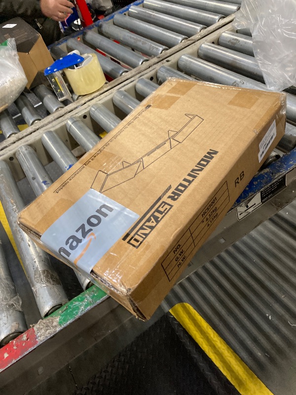 Photo 1 of WESTREE Triple Dual Monitor Stand Riser, Extra Long Monitor Stand for 1~2~3 Monitors, Monitor Stand with Length and Angle Adjustable, 3 Shelf Desktop Storage Riser for Monitor Computer Screen Laptop