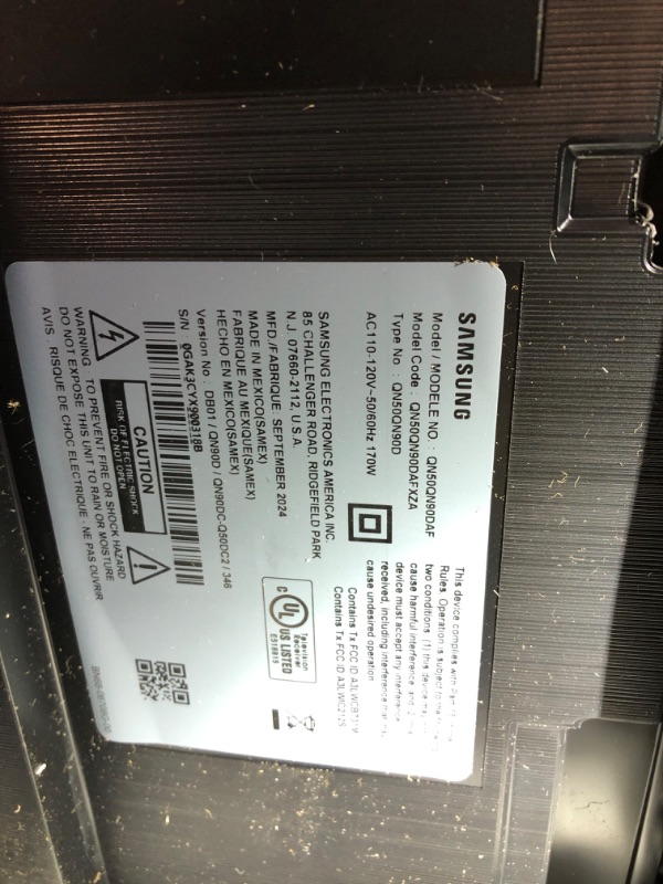 Photo 1 of SAMSUNG 50-Inch Class QLED 4K QN90D Series Neo Quantum HDR Smart TV w/Dolby Atmos, Object Tracking Sound Lite, Motion Xcelerator, Real Depth Enhancer Pro, Alexa Built-in (QN50QN90D, 2024 Model)