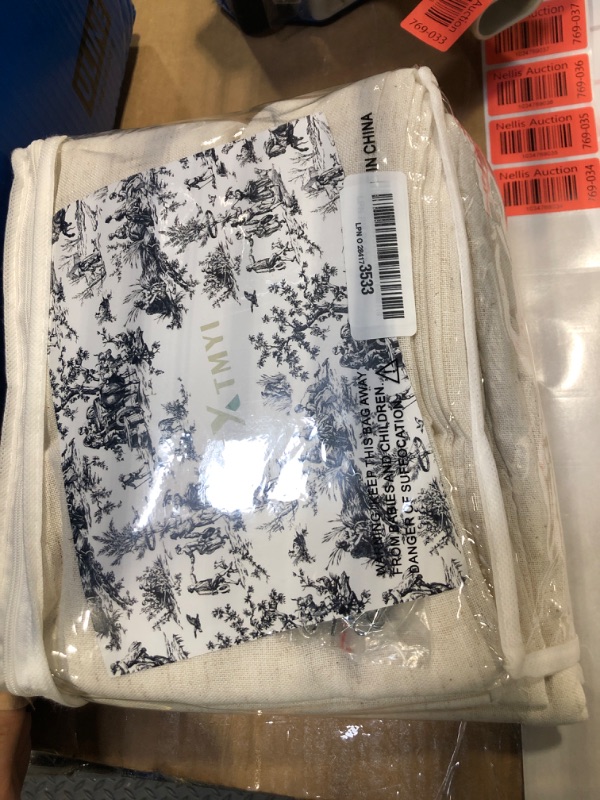 Photo 1 of Extra Wide Curtains 70 In Width for 60 & 72 Inch Window,Pleated Back Tab Linen Semi Sheer Full Length Curtains for Living Room Sliding Glass Door 2 Panel Set,72x84,70x84,6FT x 84 Inches Long,Cream