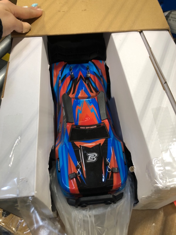 Photo 1 of BEZGAR HP141 Fast RC Cars for Adults - Max 50MPH Brushless RC Car, RC Trucks 4x4 Offroad Waterproof, 1:14 Scale RC Monster Trucks, Hobby Off Road RC Electric Car, Remote Control Cars for Adults