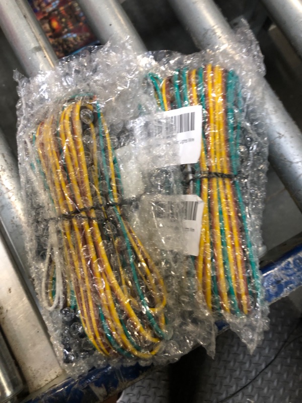 Photo 2 of 2 PCS Serlainxin 4 Pin Trailer Wiring, 25ft Trailer Wiring Harness Kit, 18 AWG Color Coded Wires, Trailer Wiring Extension Kit, Corrosion Resistant, 4 Wire 4 Pin Flat for Utility Boat Trailer Lights Wire…