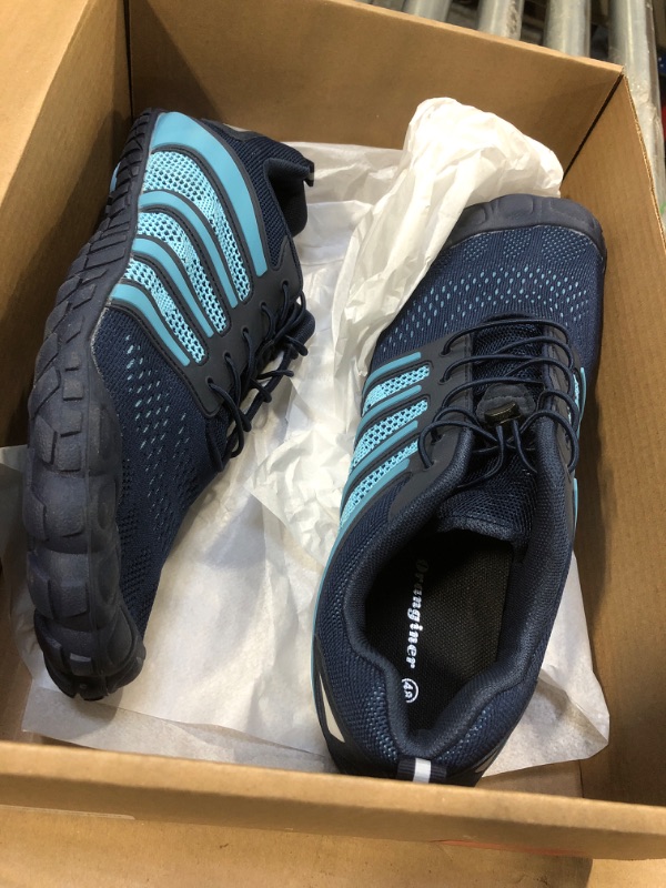 Photo 1 of ***uSED***Oranginer Men's Barefoot Shoes Comfy Flexible Five Toe Shoes Men Blue Size 13
