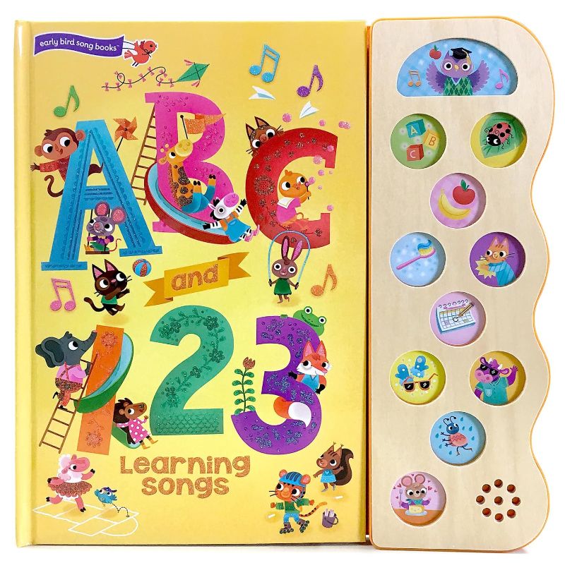 Photo 1 of ABC & 123 Learning Songs: Interactive Children's Sound Book (11 Button Sound) (11 Button Sound Book) 